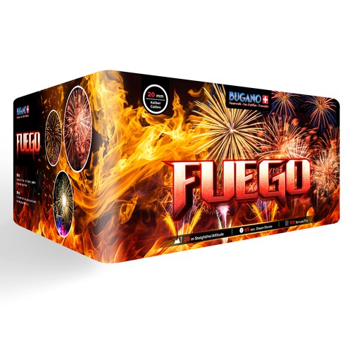 BUGANO - FUEGO Fireworks Packaging