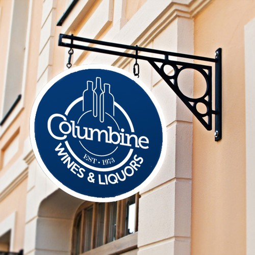 Columbine Wines & Liquors Logo