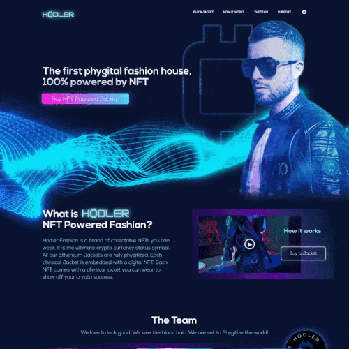 Website design + Animation