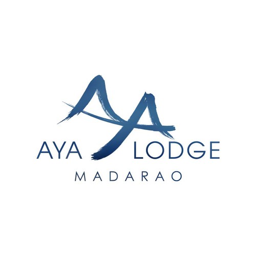 Final version: Aya Lodge Blue Logo