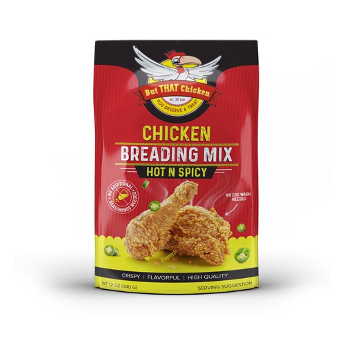 Chicken Breading Mix Packaging 