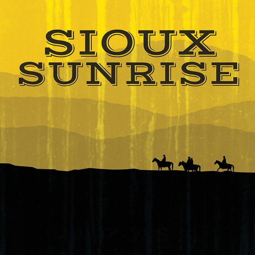 Book Cover for Western, "Sioux Sunrise."