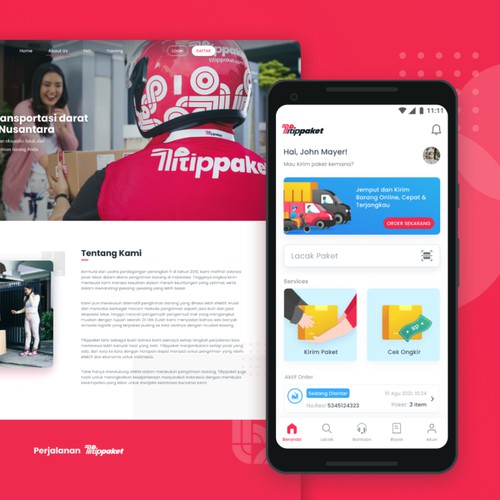 Titippaket - Online Logistic Courier