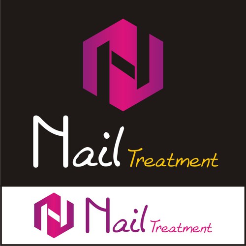 Create a brand identity for a "Nail Spa"