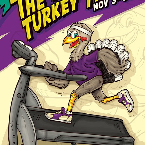 Anytime Fitness -"Turkey Trot" poster contest