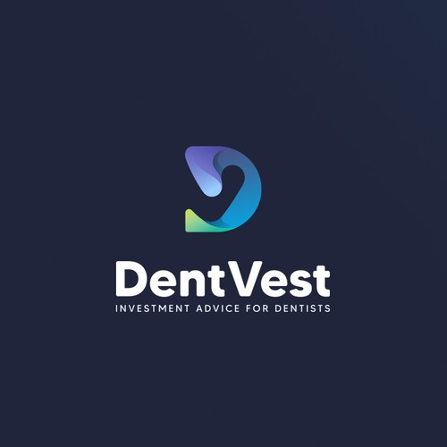 An Innovative And Futuristic Logo For DentVest Company, Specialist In Investment Advice For Dentists