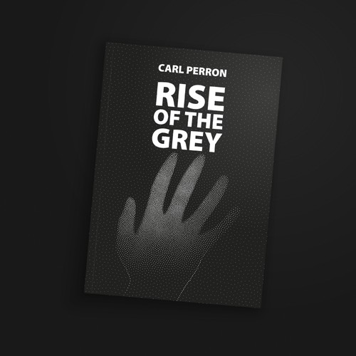 cover art design for "Rise of the Grey"
