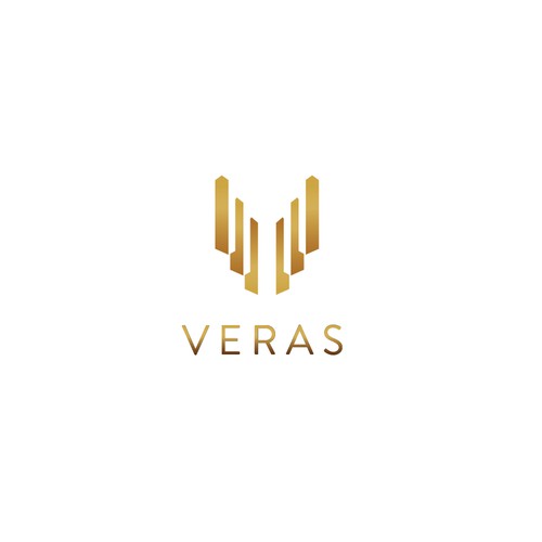 Sophisticated and trendy logo for Veras Real Estate Fund of America