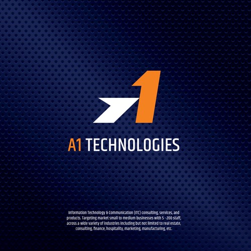 Modern design for an ITC consulting service.
