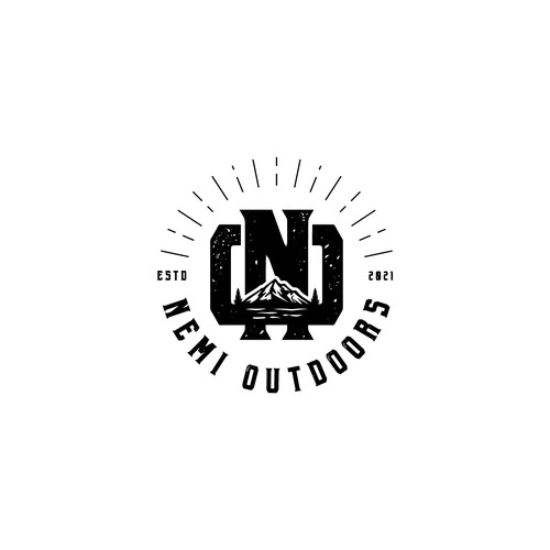 Nemi Outdoors logo design