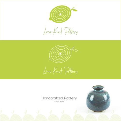 HANDCRAFTED POTTERY LOGO DESIGN