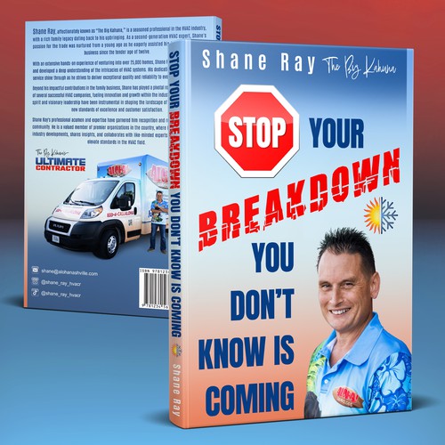 Book cover for a book about the intricacies of HVAC systems – "Stop Your Breakdown You Don't Know is Coming"