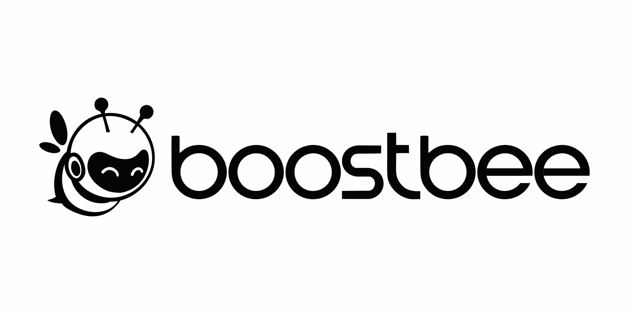 Bee + Bot themed logo for our AI Driven Marketing Business