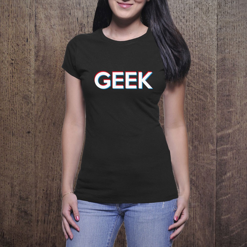 Geek Fashion - T shirt Design. Text, Graphic or both.