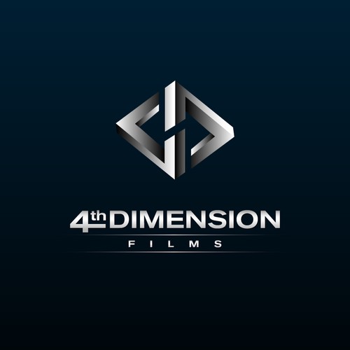 Create a unique logo design for  '4th dimension films' (indie film company)