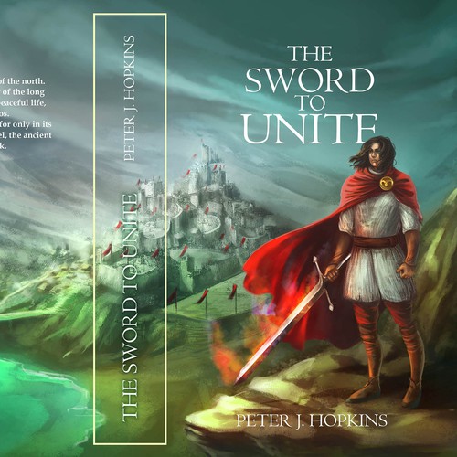 the sword to unite book cover concept