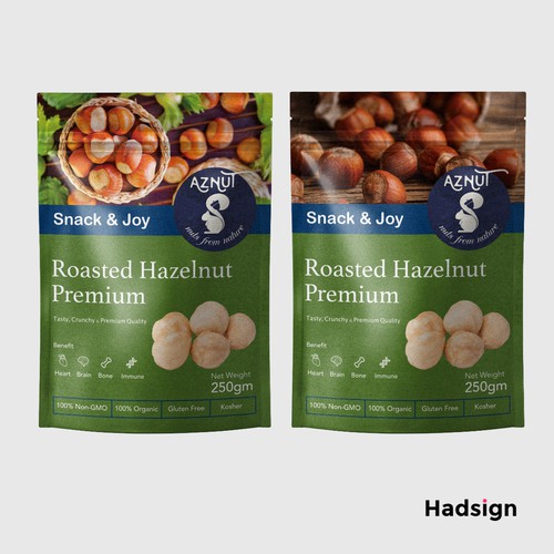 Packaging Design For Aznut