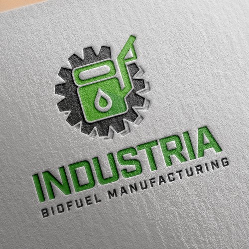Industria Logo Design  - BioFuel