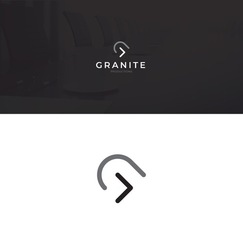 Minimal Logo Design for Granite Productions