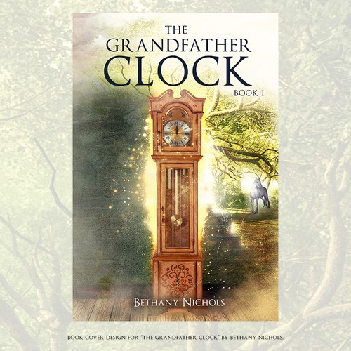 Book cover design for a fantasy series book 