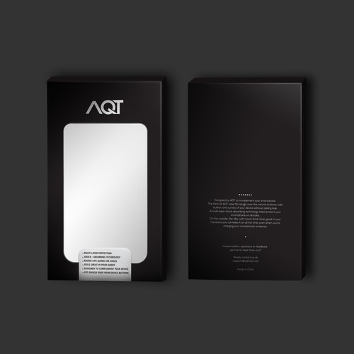 AQT case packaging design