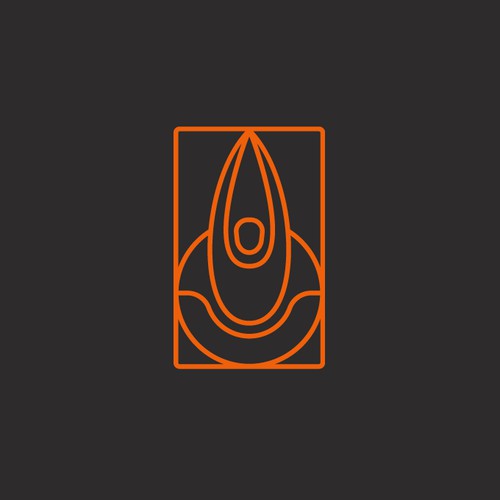 Elegant logo for yoga
