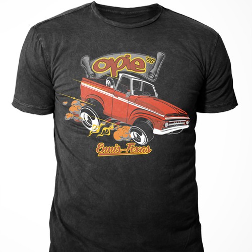 Classic Truck Turned into a Hot Rod - Opie