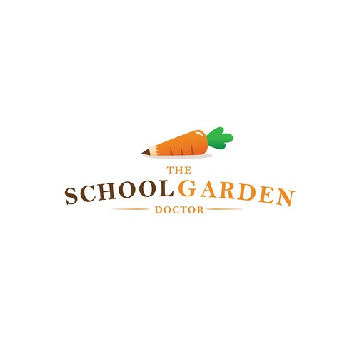 Logo for "The School Garden Doctor"