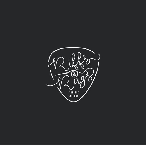Create a logo for start-up apparel and accessories company Riffs & Rags