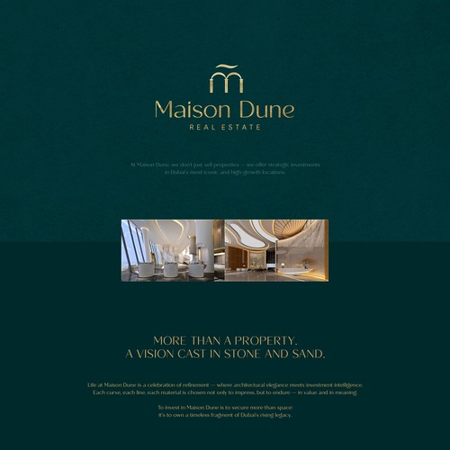 Visual Identity for a Real Estate Agency in Dubai