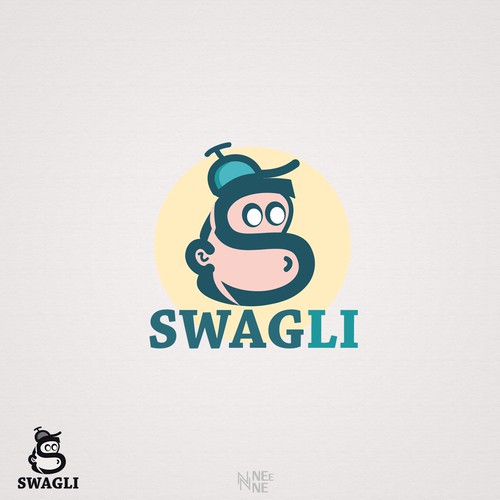Mascot logo concept for Swagli