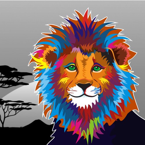 Lion Illustration