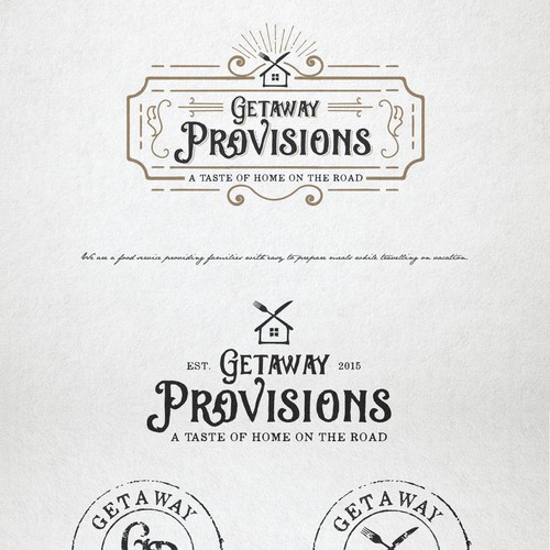 Logo design for Getaway Provisions