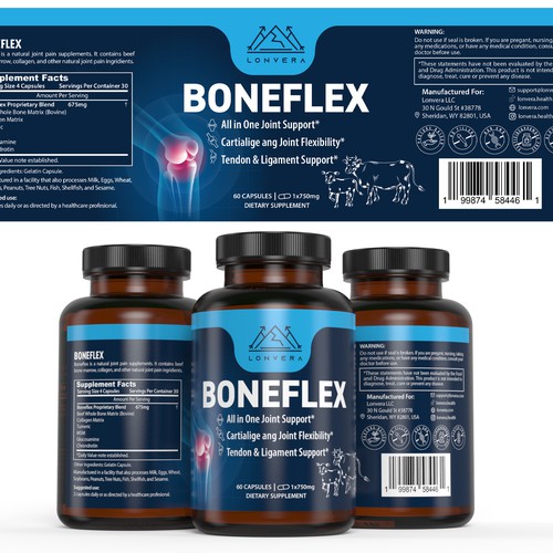 LABEL AND 3D RENDERINGS