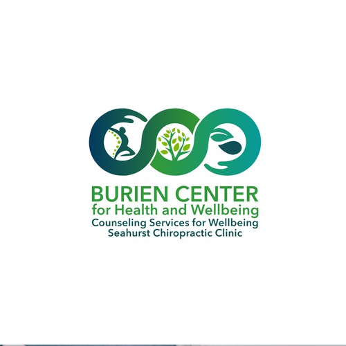 Powerful logo for Burien Center for Health and Wellbeing