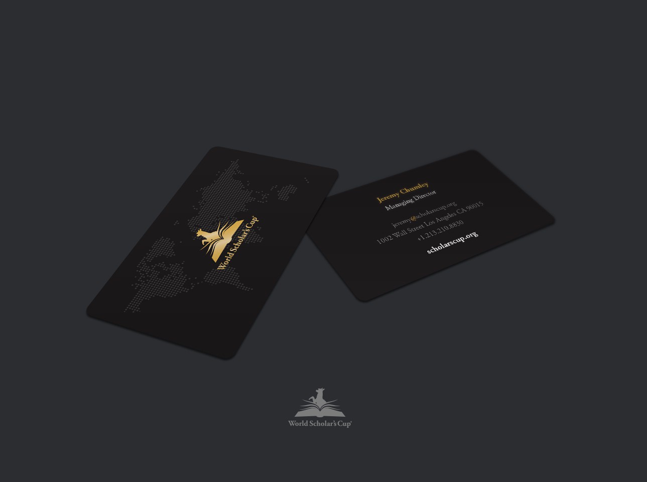Business card for quirky, irreverent student organization that loves alpacas