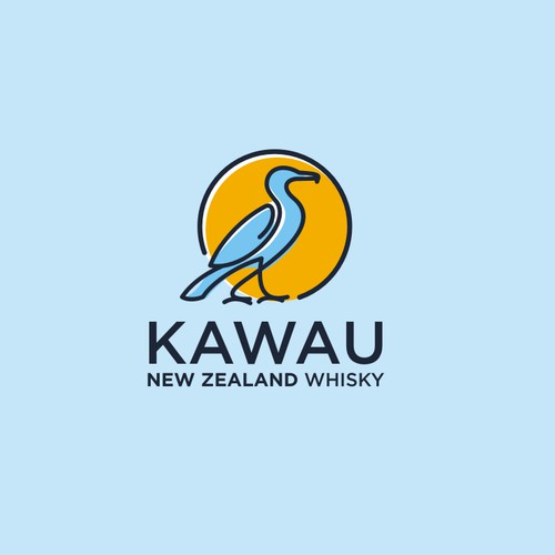 logo concept for kawau