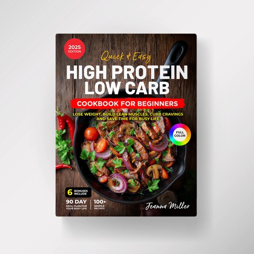 The Modern Book Cover Recipe Design