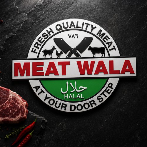 Meat Wala Logo Design