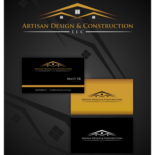 Create an artisan logo for Artisan Design and Construction, LLC!