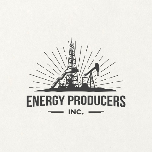 Logo for an American startup which extract oil and gas.