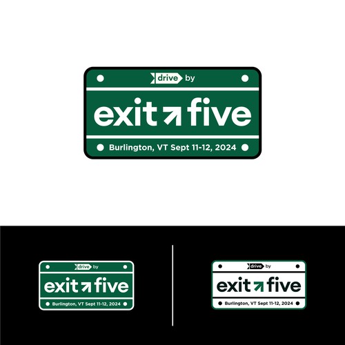 Logo design concept for Exit Five