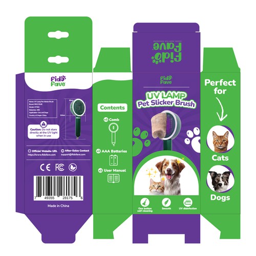 FIDO FAVE Packaging Design