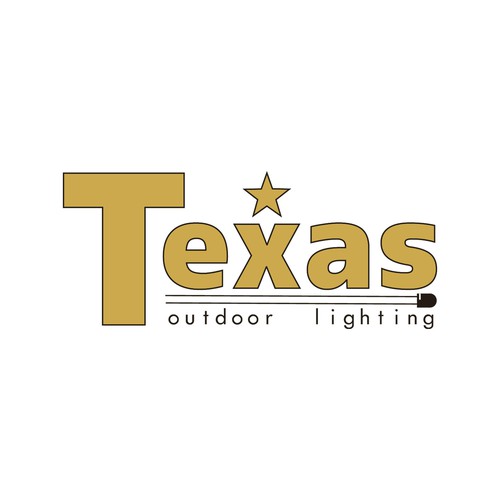 Bold logo for outdoor lighting company