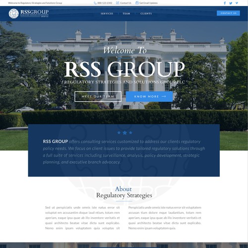 Website Design for Consulting Company