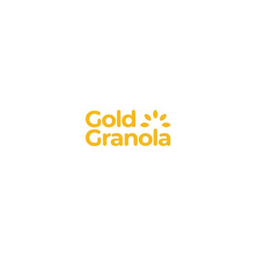 Word Mark logo for Gold Granola.