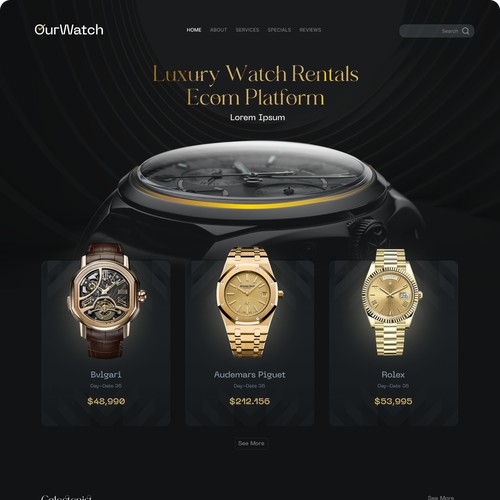 Luxary watch rentals