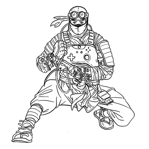 ninja sketch