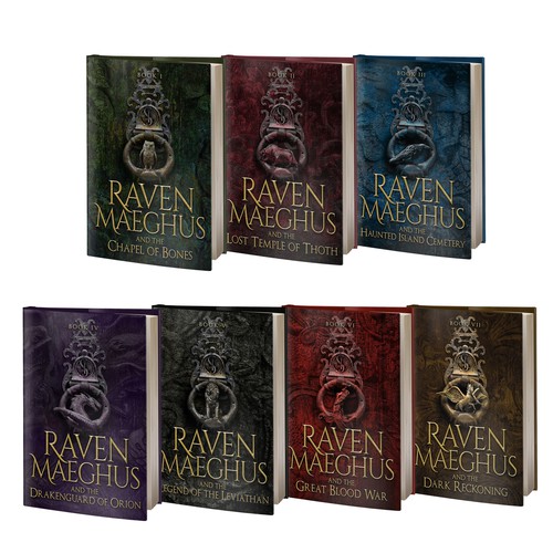 Book Cover 6 Book Epic Fantasy Series