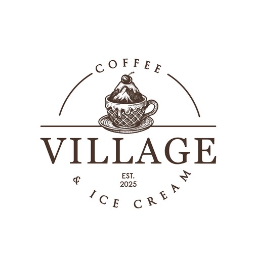 Village Coffee & Ice cream logo